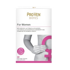 Pro-ven Biotics Women’s Lactobacillus With Cranberry 30 Capsules