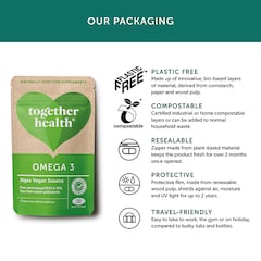 Together Natural Algae DHA Omega 3 30 Softgels
