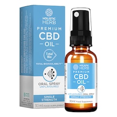 Premium CBD Oral Spray Single Strength 30ml Unflavoured