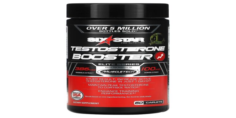 Six Star Testosterone Booster Reviews 2024 | Does It Work? Know Ingredients & Pros!